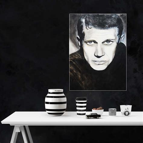 Steve McQueen / Matte Poster (3 size) - DilameART- store