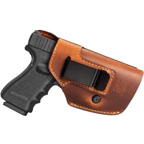 Full Grain Leather Holster Compatible With Glock 17 19 22 31 42 43