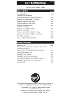 Big Y Seafood Menu / big-y-seafood-menu.pdf / PDF4PRO