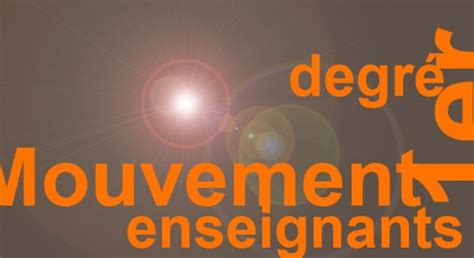 Mouvement Intra Départemental 1er Degré Public Rentrée 2022 Académie