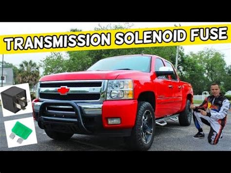 Chevrolet Silverado Transmission Shifter Solenoid Fuse Location