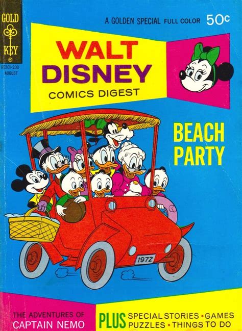 Walt Disney Comics Digest Carl Barks Reprint Pencil Ink