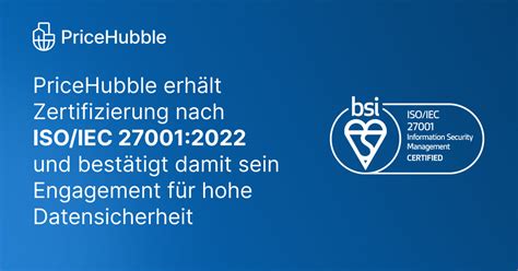 PriceHubble erhält Zertifizierung nach ISO IEC 27001 2022