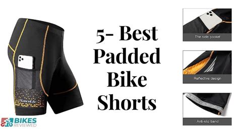 5- Best Padded Bike Shorts