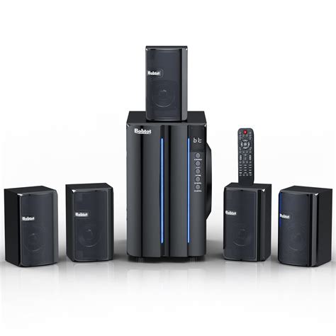 Bobtot Home Theater Systems Surround Sound Speakers - 800 Watts 6.5