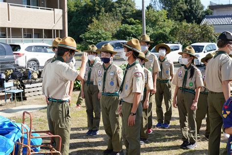 ボーイ隊 秋キャンプ準備 ボーイスカウト一宮第四団