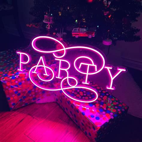 Custom Made Neon Signs Party Neon Sign Led Business Sign Aoos Custom