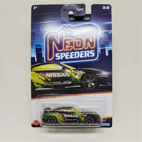 Hot Wheels Neon Speeders Nissan Gt R R Mercadolivre