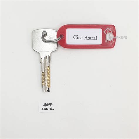 Cisa Astral (ABU-61) Bump Key - BumpKeys4U