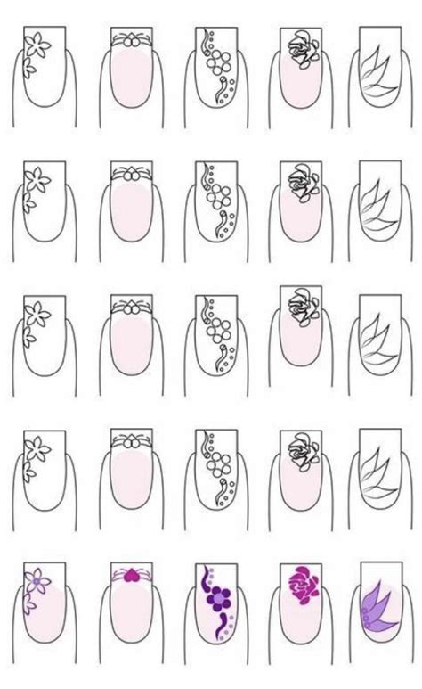 Printable Nail Art Templates Printable Nail Art Practice Sheet Unique