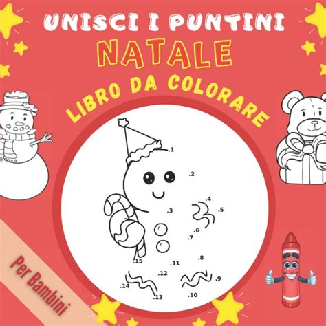 Buy Unisci I Puntini Libro Da Colorare Natale Per Bambini Buon Natale