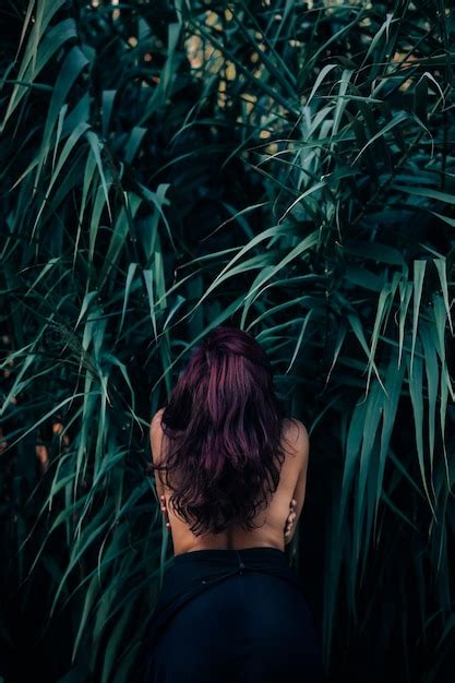 Premium Photo Women Half Naked In The Nature