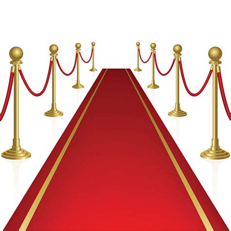 Gala Entrance Vector Silhouette Illustrations Royalty Free Vector