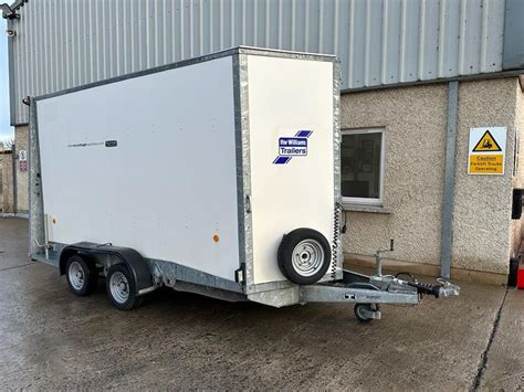 Used Ifor Williams BV126 12 X 6 Box Van McCullagh Machinery