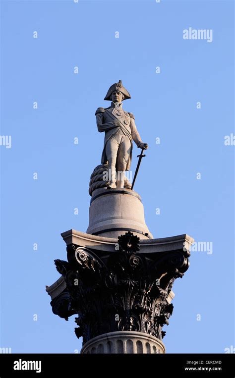 Horatio Nelson Sculpture Statue Banque De Photographies Et Dimages à