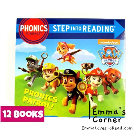 Step into Reading Phonics Series: Phonics Patrol! by PAW Patrol Book Set (12 books), Hobbies ...