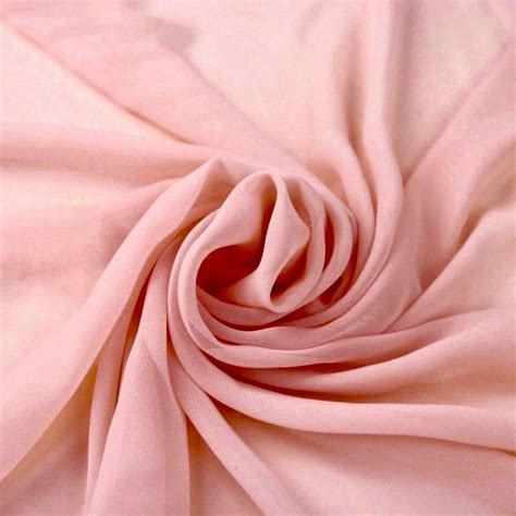 Danielle Blush Pink Polyester Hi Multi Chiffon Fabric By The Etsy