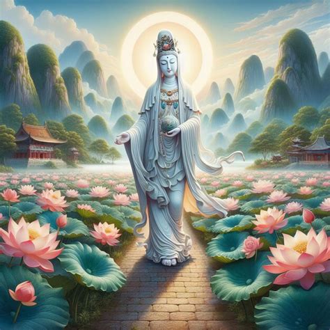 Premium Photo Guan Yin Buddha Statue The Goddess Of Mercy