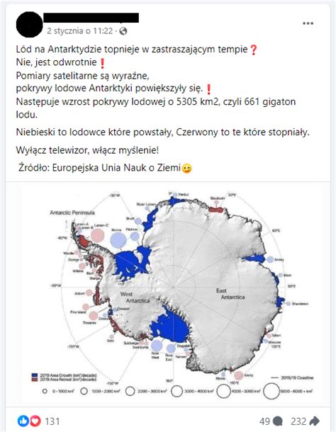 Lodu na Antarktydzie w rzeczywistości ubywa Przyglądamy się