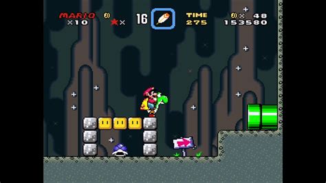 Super Mario World Underground Background