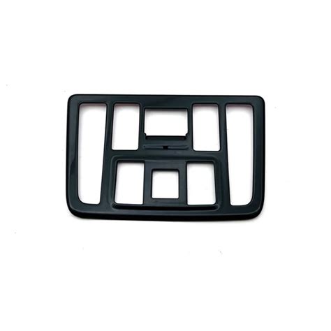 Car Glossy Black Interior Front Reading Light Lamp Cover Trim Sticker