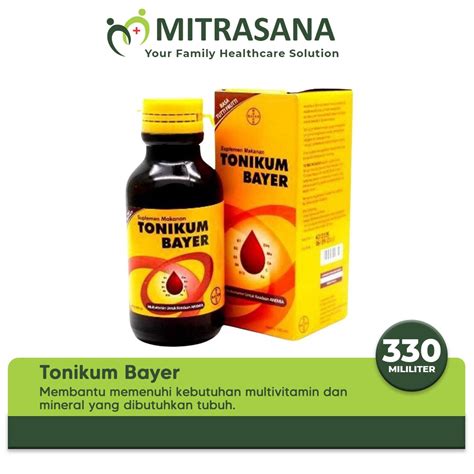 Jual Tonikum Bayer 330 ML Multivitamin Penambah Darah Shopee Indonesia