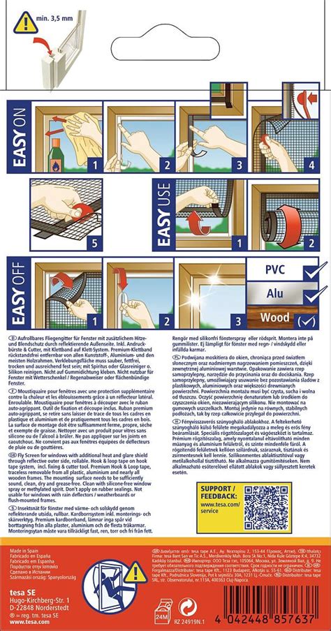 tesa® Insect Stop Sun Protect For Windows - tesa