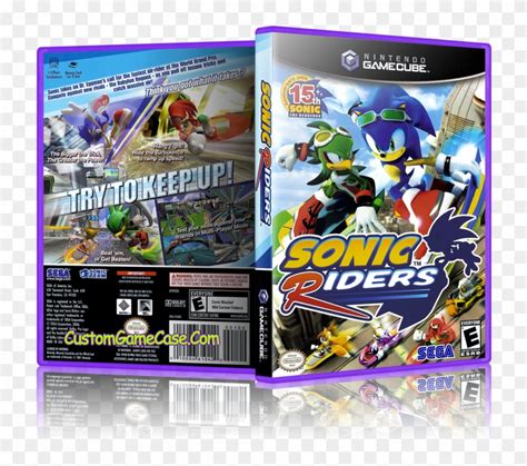 Nintendo Gamecube Gc - Sonic Riders Gamecube Cover, HD Png Download ...