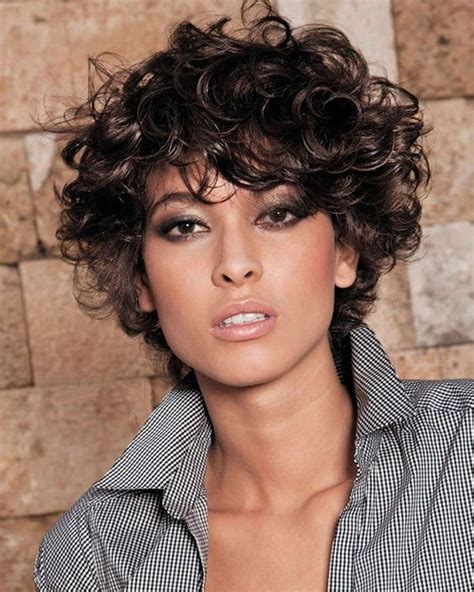 Curly Or Wavy Short Haircuts For Page Hairstyles