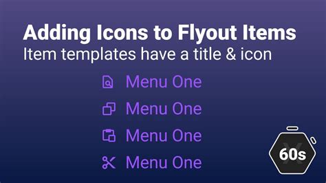 Adding Icons To Flyout Items In Xamarinforms Youtube