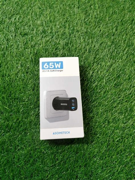 Зарядка для планшета телефона Asometech 65W Gan USB + 2 Type C: 550 грн ...