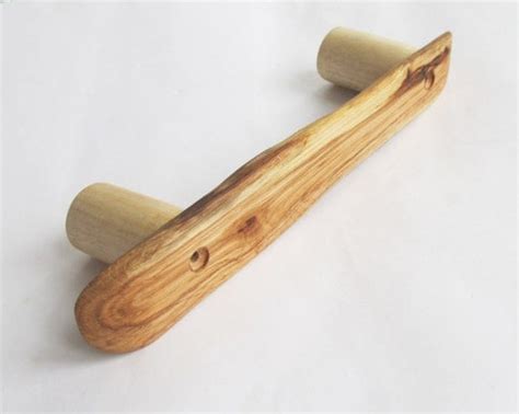 Wooden Drawer Pull Wood Door Handle Rustic Pulls Log Cabin