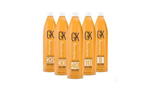 Оксид для окрашивания волос GKhair Cream Developer 8 (2.4%), 10 (3% ...