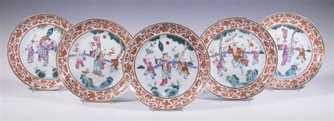 Chinese Porcelain Plates Auction