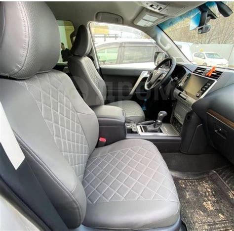 Купить Чехлы на сиденья из эко-кожи Toyota LAND Cruiser Prado 150 (09 ...