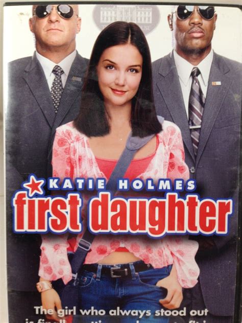 Dvd First Daughter Katie Holmes Ebay