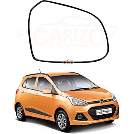 Maczo Left Passenger Side Rear View Mirror Glass Plate For Hyundai