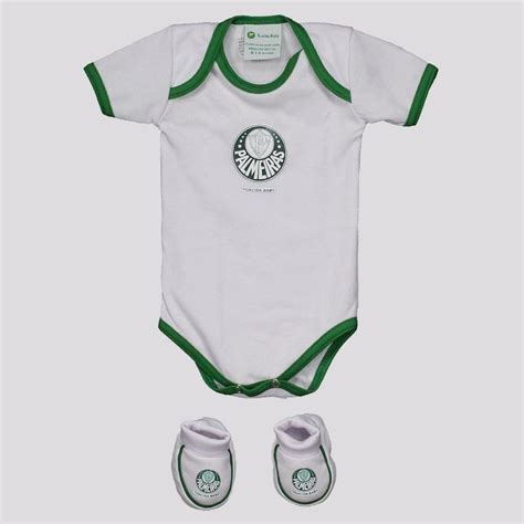 Kit Torcida Baby Do Palmeiras Body Pantufa Infantil Centauro