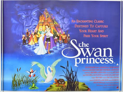 Swan Princess The Original Cinema Movie Poster From