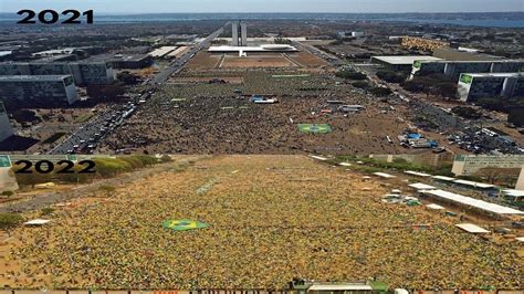 7 De Setembro Confira Imagens Dos Atos Em 2021 E 2022 Em Brasília