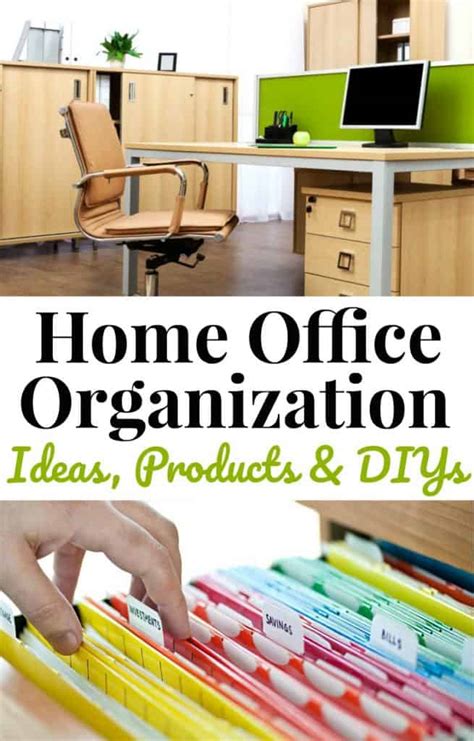 Home Office Organization Ideas - Organized 31