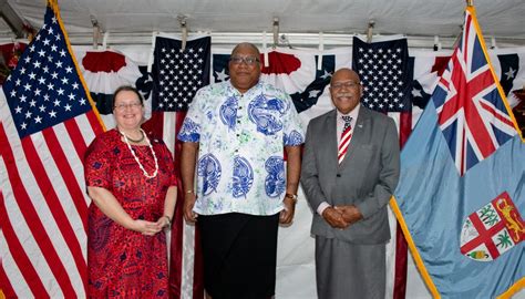 Us Embassy In Suva Commemorates Independence Day Highlights Strong Partnership Office Of The