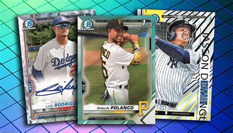 2021 Bowman Chrome Baseball Checklist Box Info Team Set Lists Odds