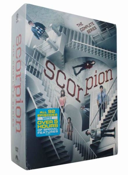 Scorpion The Complete Series Seasons 1 4 Dvd Box Set 24 Disc Free Shipping