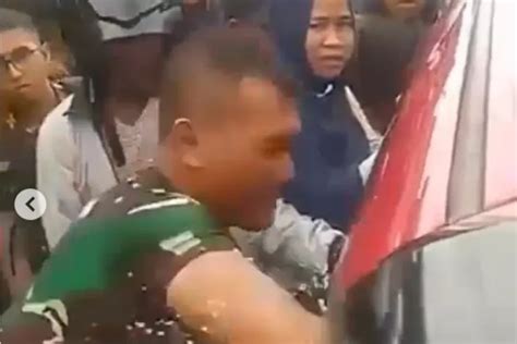 Viral Aksi Heroik Tni Selamatkan Nyawa Bayi Yang Terkurung Di Mobil