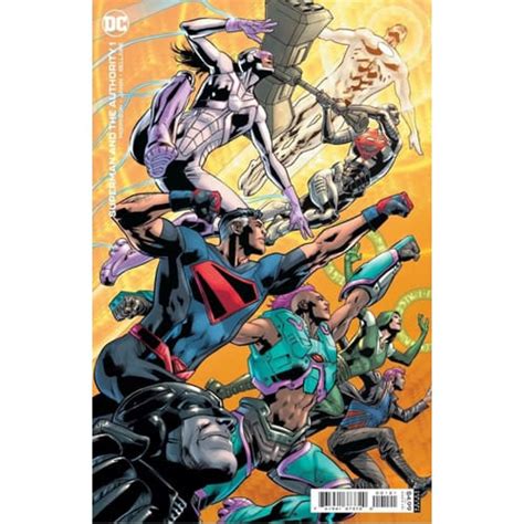 Superman And The Authority Bryan Hitch Cardstock Variant Toys