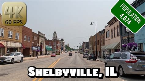 Driving Around Small Town Shelbyville Illinois In 4k Video Youtube