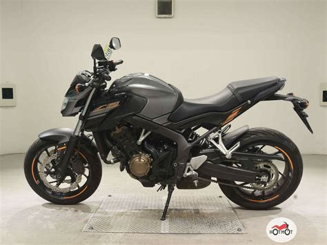Купить б у Honda CB 650F инжектор 6 передач в Москве серый naked bike 2017 года на Авто ру ID