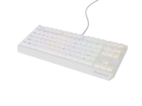 Keyboard Genesis Gaming Thor TKL Hot Swap Mechanical Red Switch RGB White Анхоч