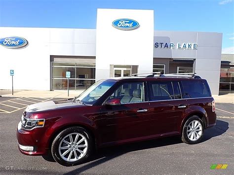 Burgundy Velvet Ford Flex Limited Awd Photo